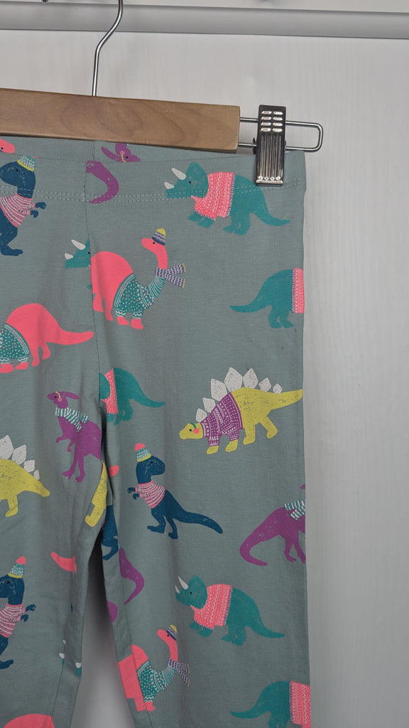 Ex-M&S NEW Teal Dinosaur Leggings - Unisex 6-7 Years Marks & Spencer Used, Preloved, Preworn & Second Hand Baby, Kids & Children's Clothing UK Online. Cheap affordable. Brands including Next, Joules, Nutmeg Morrisons, TU, F&F, H&M.