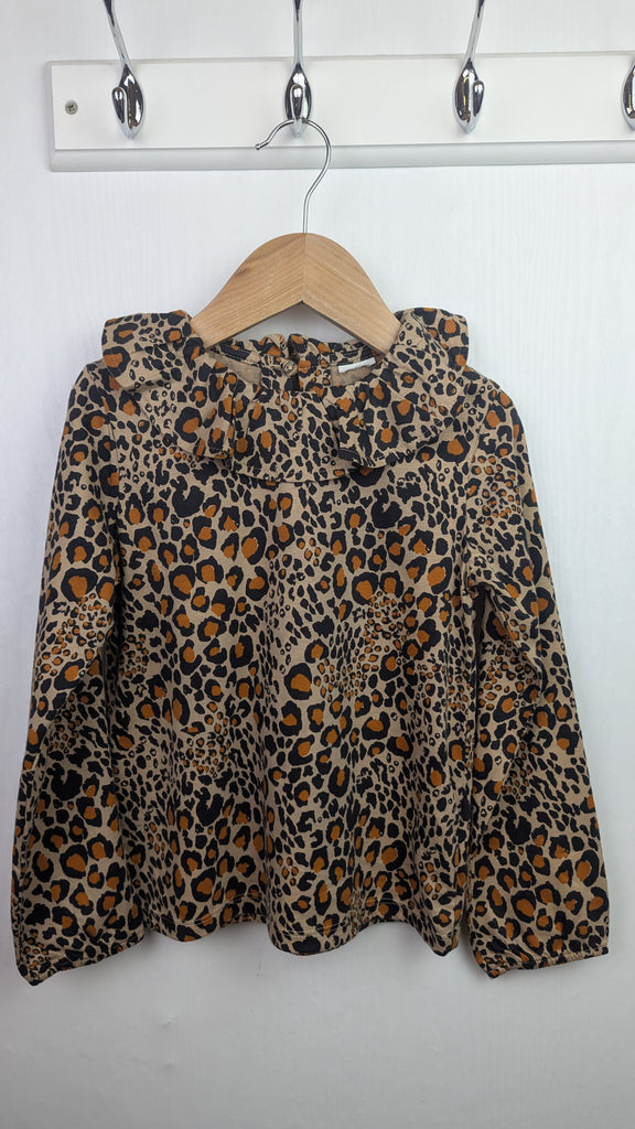 Ex-Next Animal Print Collared Top - Girls 3-4 Years Next Used, Preloved, Preworn & Second Hand Baby, Kids & Children's Clothing UK Online. Cheap affordable. Brands including Next, Joules, Nutmeg Morrisons, TU, F&F, H&M.