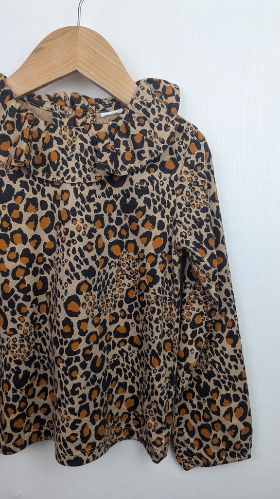 Ex-Next Animal Print Collared Top - Girls 3-4 Years Next Used, Preloved, Preworn & Second Hand Baby, Kids & Children's Clothing UK Online. Cheap affordable. Brands including Next, Joules, Nutmeg Morrisons, TU, F&F, H&M.