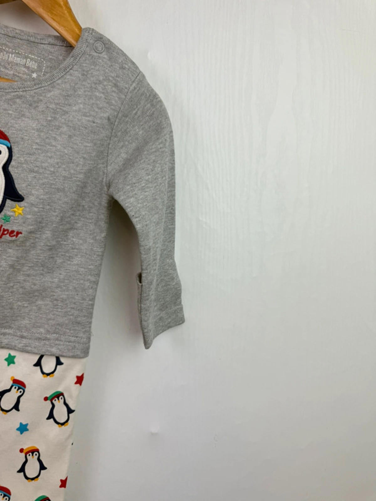 NEW Jojo Maman Bebe Santas Helper Romper - Unisex 0-3 Months