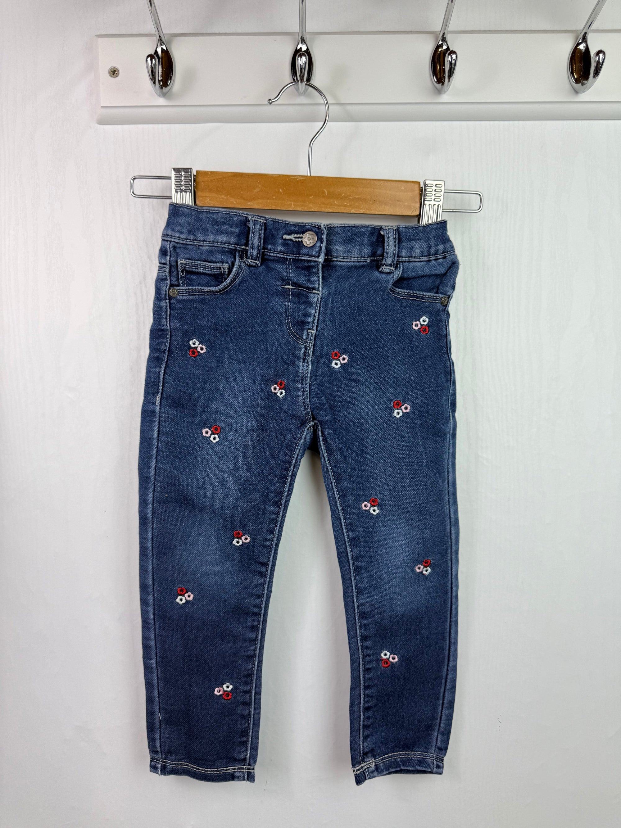 Fagottino Floral Jeans - Girls 18 - 24 Months - Little Ones Preloved. Second Hand Children's & Preloved Baby, Kids, Girls & Boys Clothes. UK online
