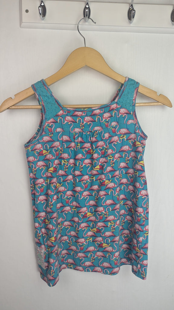 FatFace Blue Flamingo Top - Girls 10-11 Years FatFace Used, Preloved, Preworn & Second Hand Baby, Kids & Children's Clothing UK Online. Cheap affordable. Brands including Next, Joules, Nutmeg Morrisons, TU, F&F, H&M.