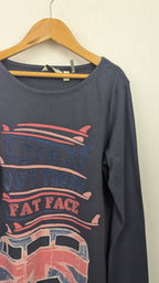 FatFace Campervan Long Sleeve Top - Girls 10 - 11 Years - Little Ones Preloved. Second Hand Children's & Preloved Baby, Kids, Girls & Boys Clothes. UK online