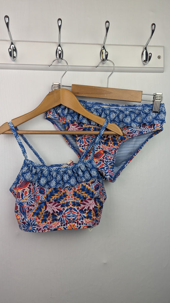 FatFace Floral Bikini - Girls 8-9 Years FatFace Used, Preloved, Preworn & Second Hand Baby, Kids & Children's Clothing UK Online. Cheap affordable. Brands including Next, Joules, Nutmeg Morrisons, TU, F&F, H&M.