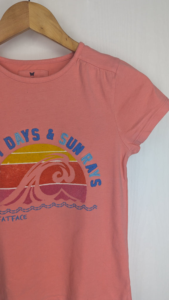 FatFace Happy Days & Sun Rays Top - Girls 10-11 Years FatFace Used, Preloved, Preworn & Second Hand Baby, Kids & Children's Clothing UK Online. Cheap affordable. Brands including Next, Joules, Nutmeg Morrisons, TU, F&F, H&M.