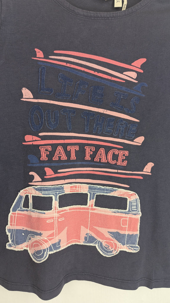 FatFace Navy Camper Van Top - Girls 10-11 Years FatFace Used, Preloved, Preworn & Second Hand Baby, Kids & Children's Clothing UK Online. Cheap affordable. Brands including Next, Joules, Nutmeg Morrisons, TU, F&F, H&M.