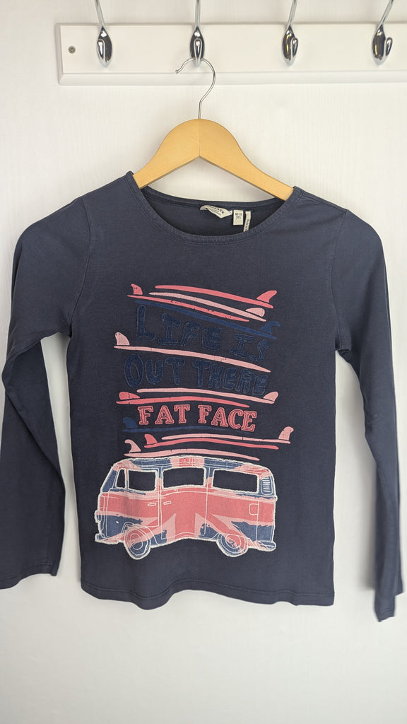 FatFace Navy Camper Van Top - Girls 10-11 Years FatFace Used, Preloved, Preworn & Second Hand Baby, Kids & Children's Clothing UK Online. Cheap affordable. Brands including Next, Joules, Nutmeg Morrisons, TU, F&F, H&M.