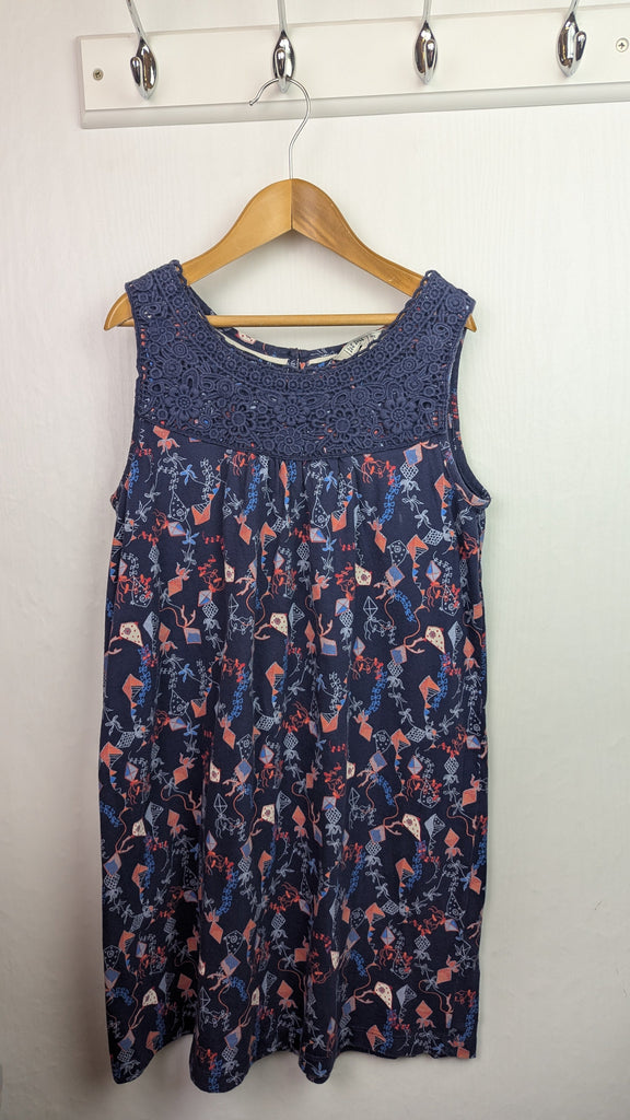 FatFace Navy Kite Sleeveless Dress - Girls 8-9 Years FatFace Used, Preloved, Preworn & Second Hand Baby, Kids & Children's Clothing UK Online. Cheap affordable. Brands including Next, Joules, Nutmeg Morrisons, TU, F&F, H&M.