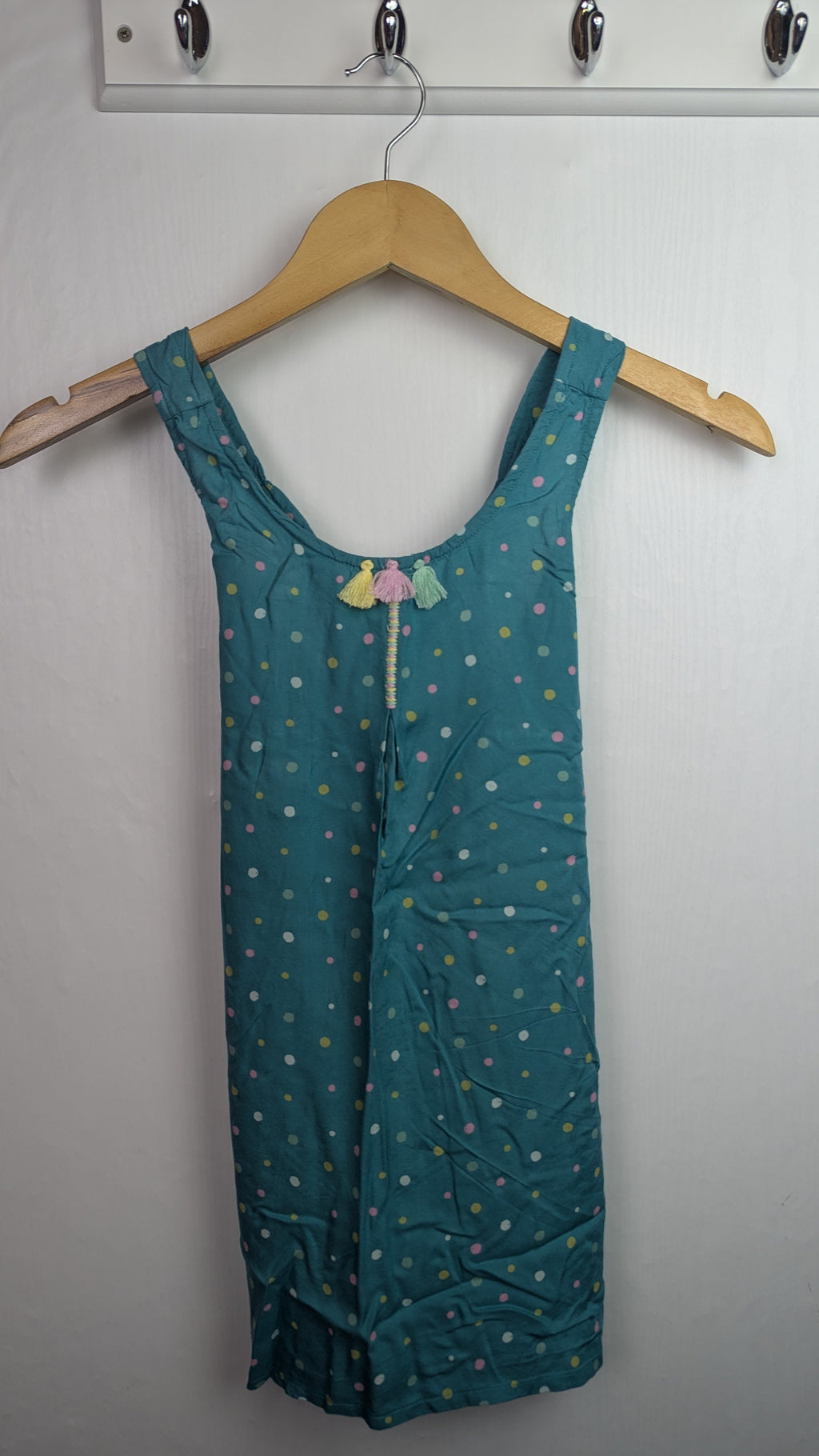 FatFace Polka Dot Cross - Back Top - Girls 12 - 13 Years - Little Ones Preloved. Second Hand Children's & Preloved Baby, Kids, Girls & Boys Clothes. UK online