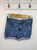 FatFace Star Denim Shorts - Girls 6 - 7 Years - Little Ones Preloved. Second Hand Children's & Preloved Baby, Kids, Girls & Boys Clothes. UK online