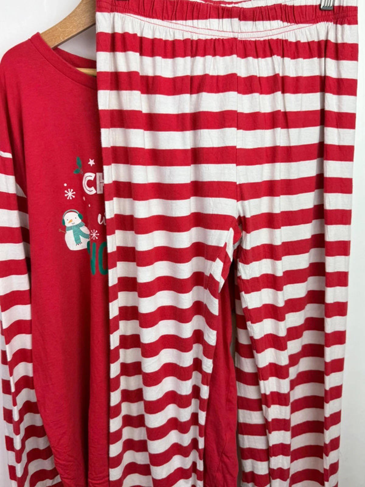 Festive Fun - Adults Christmas Pyjamas - Size 8 - 10 - Little Ones Preloved. Second Hand Children's & Preloved Baby, Kids, Girls & Boys Clothes. UK online