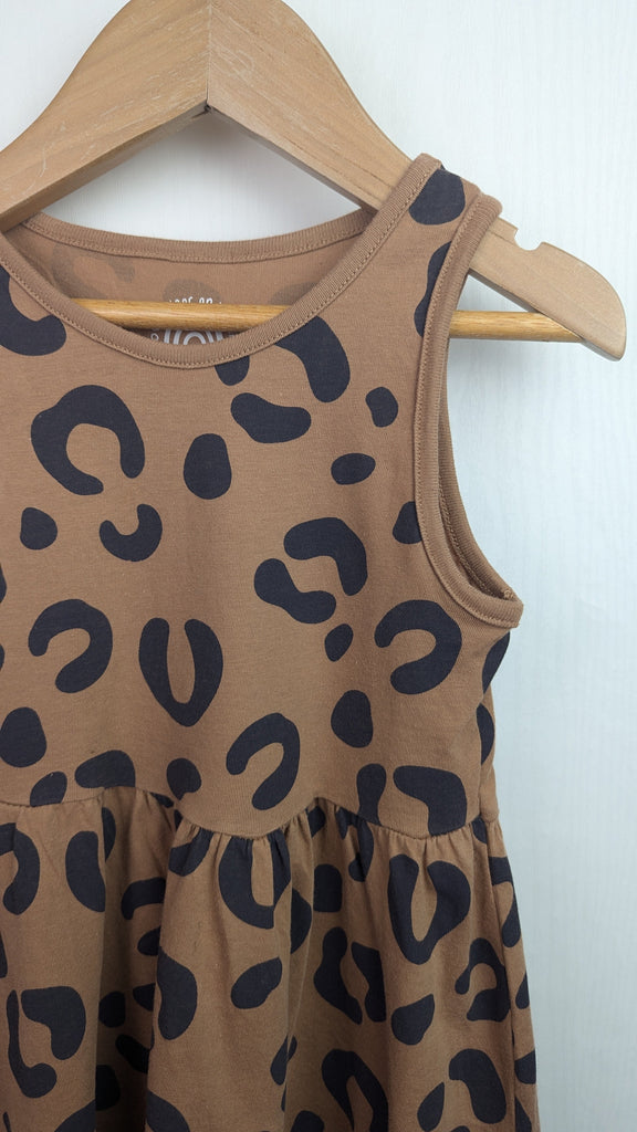 F&F Animal Print Sleeveless Dress - Girls 4-5 Years F&F Used, Preloved, Preworn & Second Hand Baby, Kids & Children's Clothing UK Online. Cheap affordable. Brands including Next, Joules, Nutmeg Morrisons, TU, F&F, H&M.