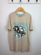 F&F Beige Game Top - Boys 9 - 10 Years - Little Ones Preloved. Second Hand Children's & Preloved Baby, Kids, Girls & Boys Clothes. UK online
