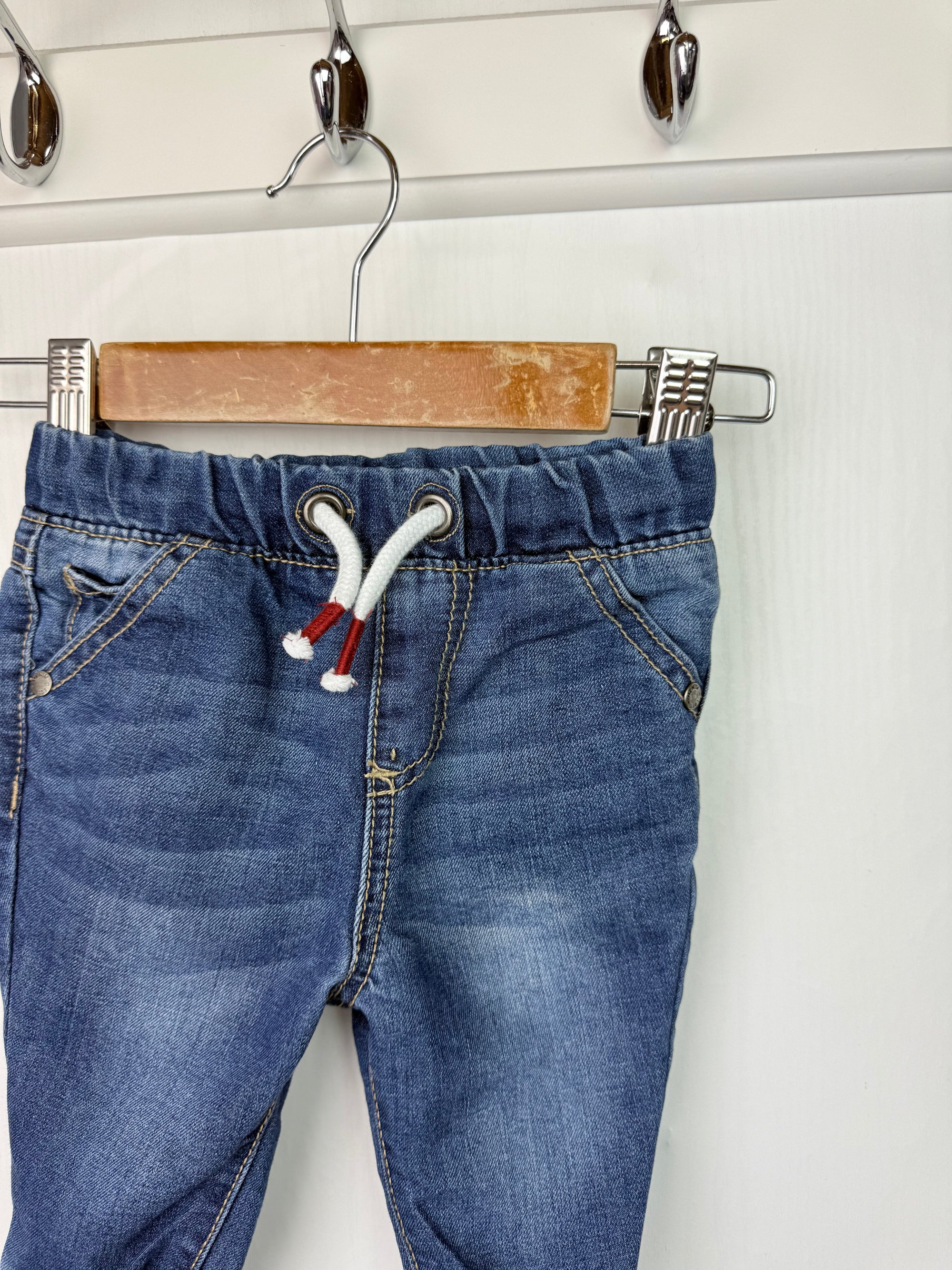 F&F Blue Denim Jeans - Boys 3 - 6 Months - Little Ones Preloved. Second Hand Children's & Preloved Baby, Kids, Girls & Boys Clothes. UK online