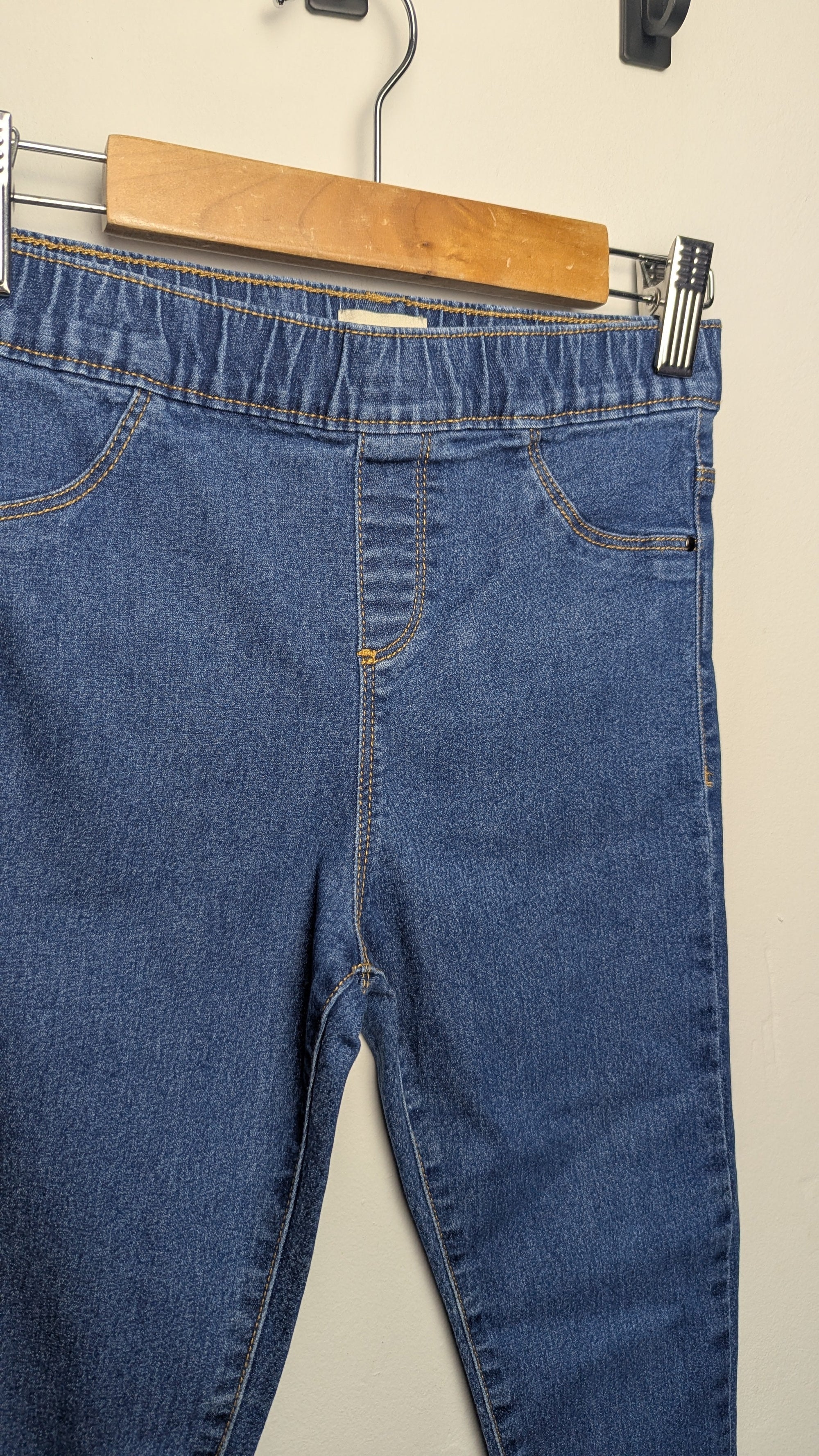 F&F Blue Jeggings - Girls 8 - 9 Years - Little Ones Preloved. Second Hand Children's & Preloved Baby, Kids, Girls & Boys Clothes. UK online
