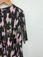 F&F Christmas Llama Dress - Girls 18 - 24 Months - Little Ones Preloved. Second Hand Children's & Preloved Baby, Kids, Girls & Boys Clothes. UK online