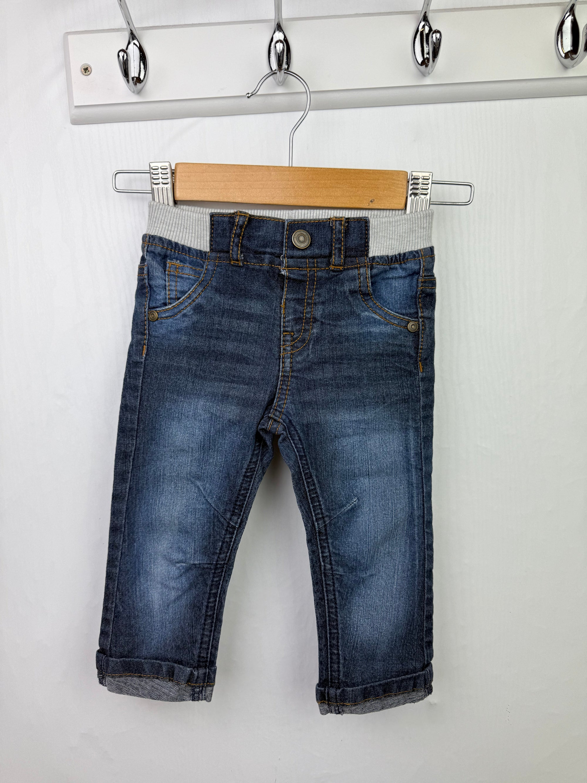 F&F Denim Jeans - Baby Boys 6 - 9 Months - Little Ones Preloved. Second Hand Children's & Preloved Baby, Kids, Girls & Boys Clothes. UK online