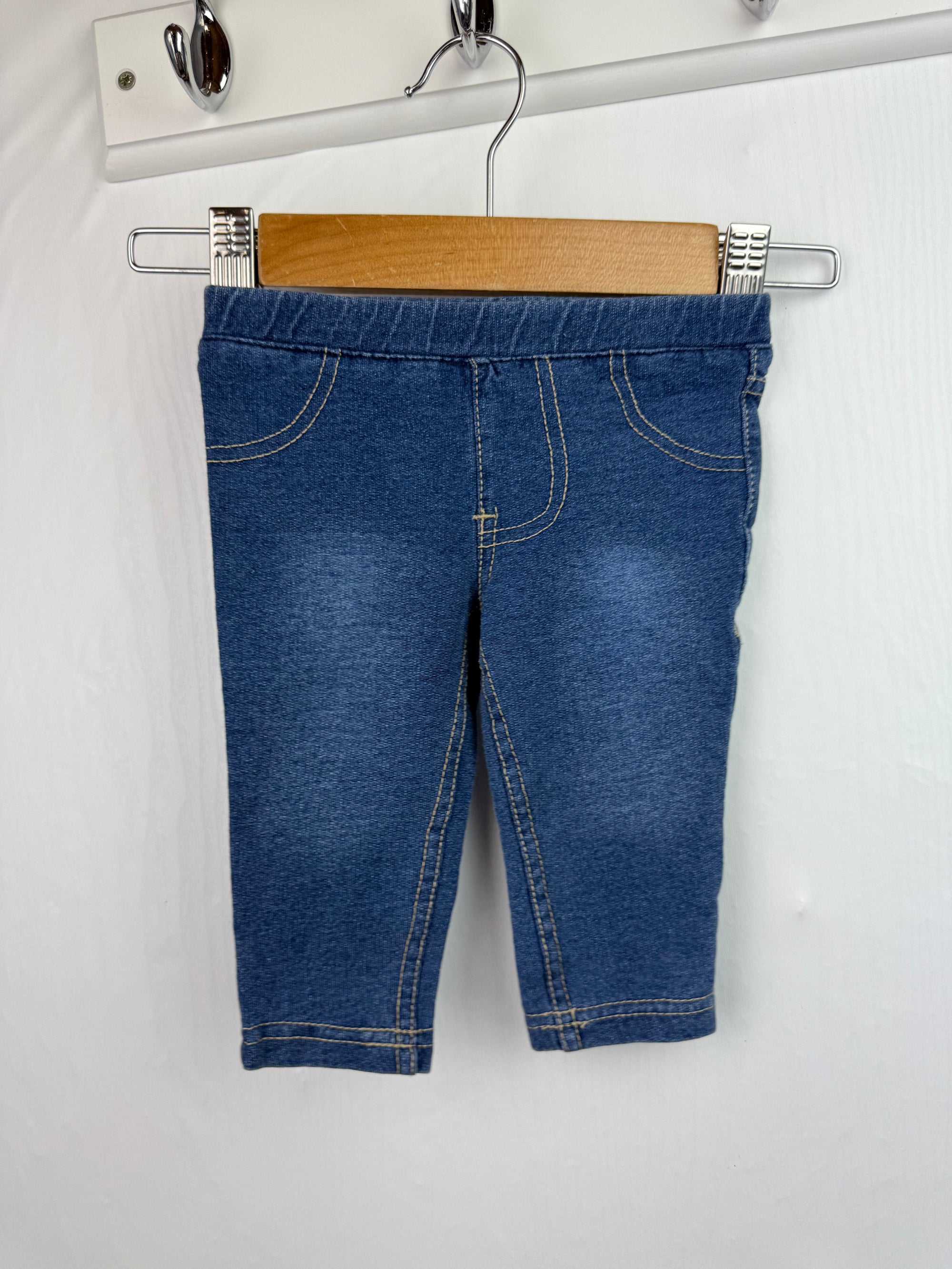 F&F Denim Jeggings - Unisex 0 - 3 Months - Little Ones Preloved. Second Hand Children's & Preloved Baby, Kids, Girls & Boys Clothes. UK online