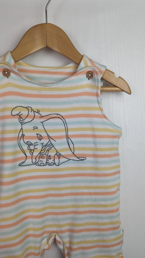 F&F Disney Dumbo Romper - Unisex 6-9 Months F&F Used, Preloved, Preworn & Second Hand Baby, Kids & Children's Clothing UK Online. Cheap affordable. Brands including Next, Joules, Nutmeg Morrisons, TU, F&F, H&M.