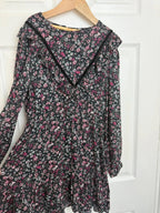 F&F Floral Long Sleeve Dress - Girls 10 - 11 Years - Little Ones Preloved. Second Hand Children's & Preloved Baby, Kids, Girls & Boys Clothes. UK online