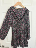 F&F Floral Long Sleeve Dress - Girls 10 - 11 Years - Little Ones Preloved. Second Hand Children's & Preloved Baby, Kids, Girls & Boys Clothes. UK online