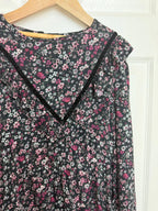 F&F Floral Long Sleeve Dress - Girls 10 - 11 Years - Little Ones Preloved. Second Hand Children's & Preloved Baby, Kids, Girls & Boys Clothes. UK online