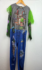 F&F Gaming Zombie Halloween Outfit - Boys 7 - 8 Years - Little Ones Preloved. Second Hand Children's & Preloved Baby, Kids, Girls & Boys Clothes. UK online
