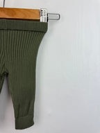 F&F Green Knit Leggings - Unisex Newborn - Little Ones Preloved. Second Hand Children's & Preloved Baby, Kids, Girls & Boys Clothes. UK online