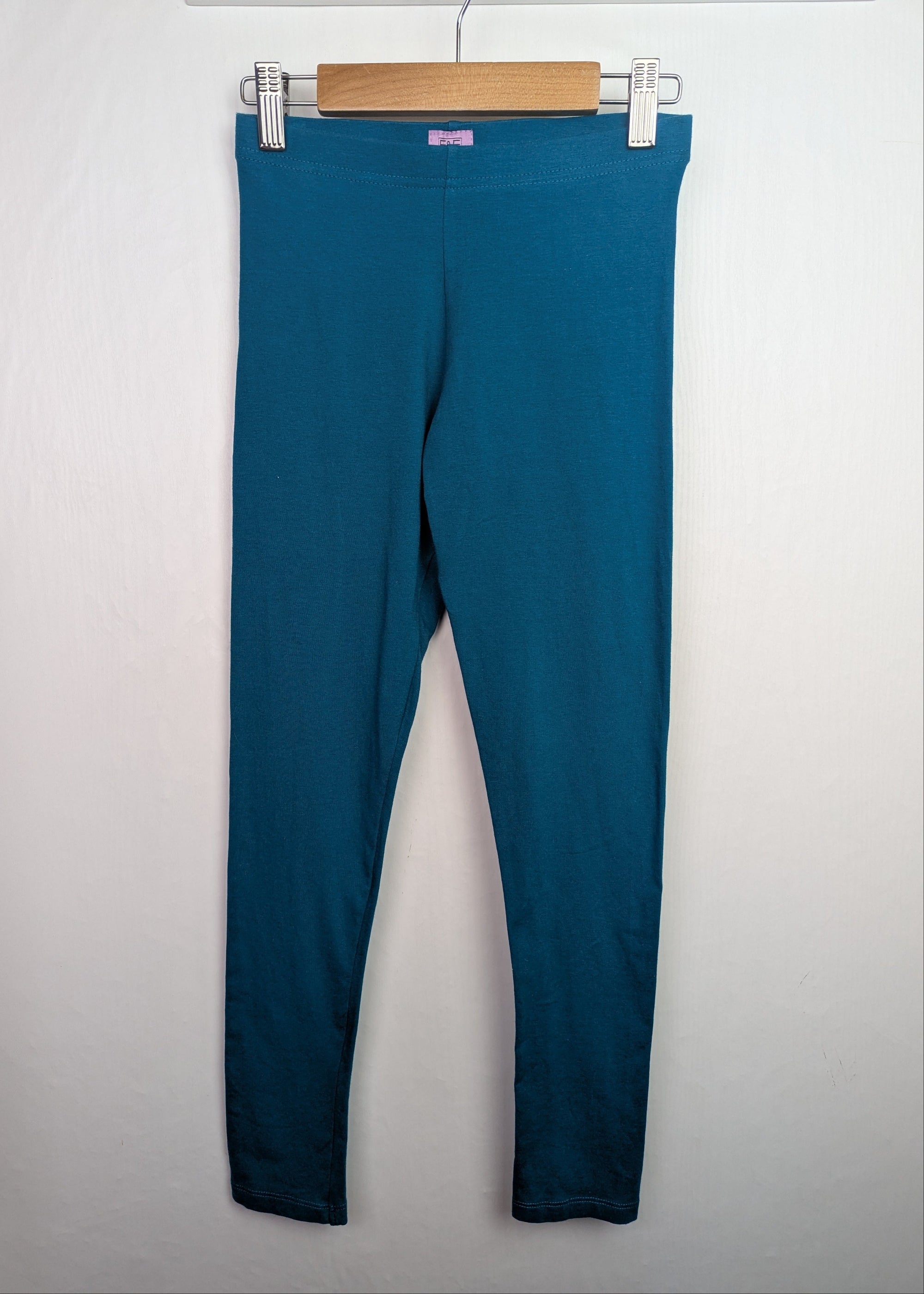 F&F Green Leggings - Girls 10 - 11 Years - Little Ones Preloved. Second Hand Children's & Preloved Baby, Kids, Girls & Boys Clothes. UK online