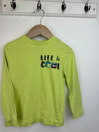 F&F Green Long Sleeve Top - Boys 3 - 4 Years - Little Ones Preloved. Second Hand Children's & Preloved Baby, Kids, Girls & Boys Clothes. UK online