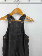 F&F Grey Cord Dungarees - Boys 6 - 9 Months - Little Ones Preloved. Second Hand Children's & Preloved Baby, Kids, Girls & Boys Clothes. UK online