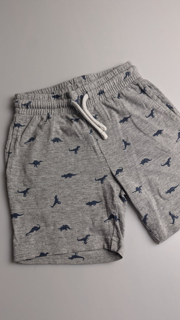 F&F Grey Dinosaur Shorts - Boys 2-3 Years F&F Used, Preloved, Preworn & Second Hand Baby, Kids & Children's Clothing UK Online. Cheap affordable. Brands including Next, Joules, Nutmeg Morrisons, TU, F&F, H&M.