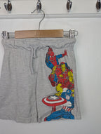 F&F Grey Marvel Shorts - Boys 3 - 4 Years - Little Ones Preloved. Second Hand Children's & Preloved Baby, Kids, Girls & Boys Clothes. UK online