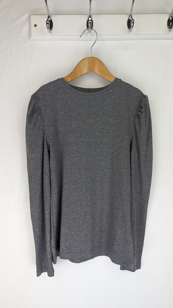 F&F Grey Ribbed Top - Girls 10-11 Years F&F Used, Preloved, Preworn & Second Hand Baby, Kids & Children's Clothing UK Online. Cheap affordable. Brands including Next, Joules, Nutmeg Morrisons, TU, F&F, H&M.