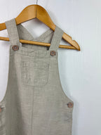 F&F Linen & Cotton Dungarees - Boys 9 - 12 Months - Little Ones Preloved. Second Hand Children's & Preloved Baby, Kids, Girls & Boys Clothes. UK online