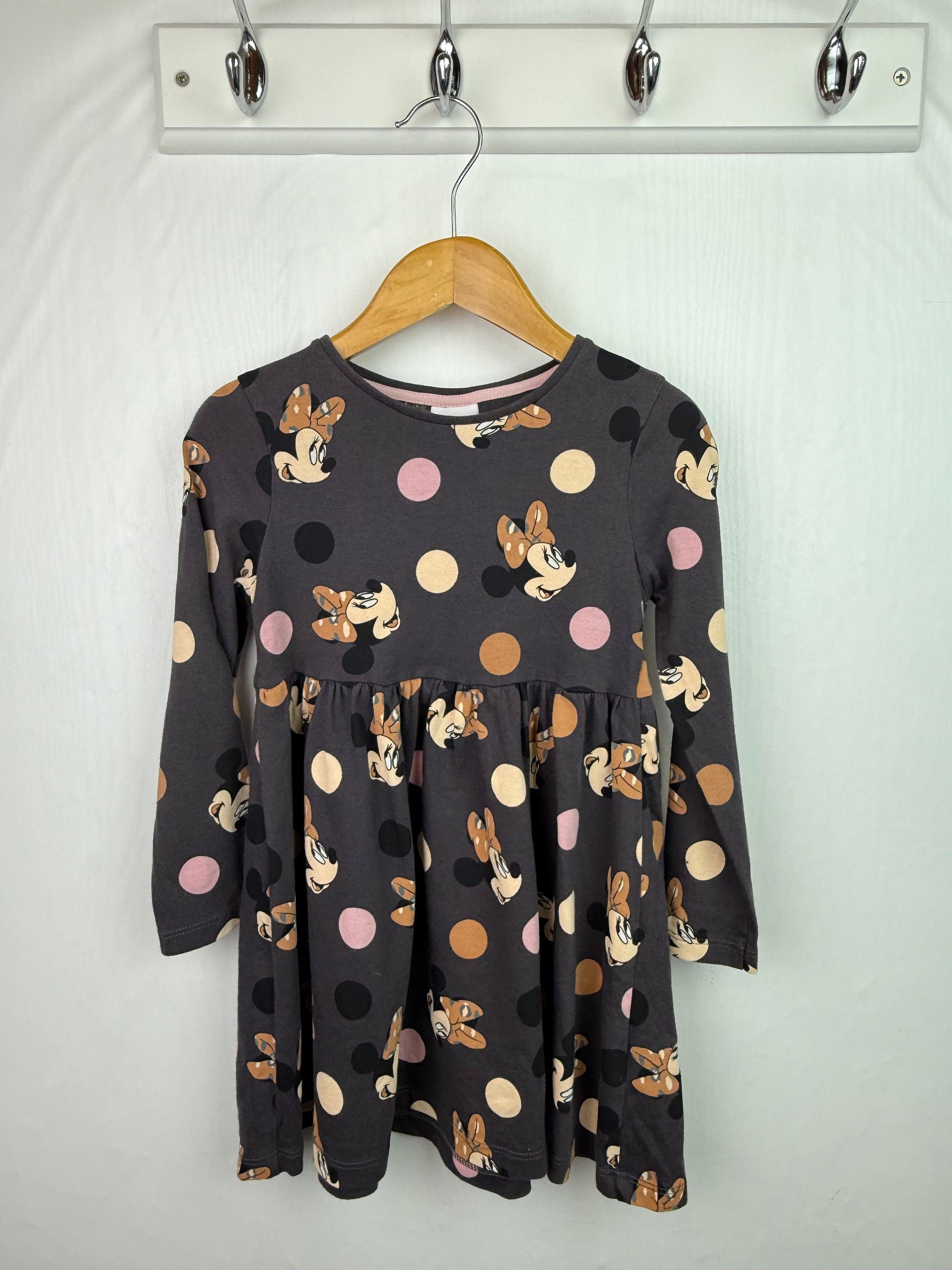 F&F Minnie Mouse Dress - Girls 3 - 4 Years - Little Ones Preloved. Second Hand Children's & Preloved Baby, Kids, Girls & Boys Clothes. UK online