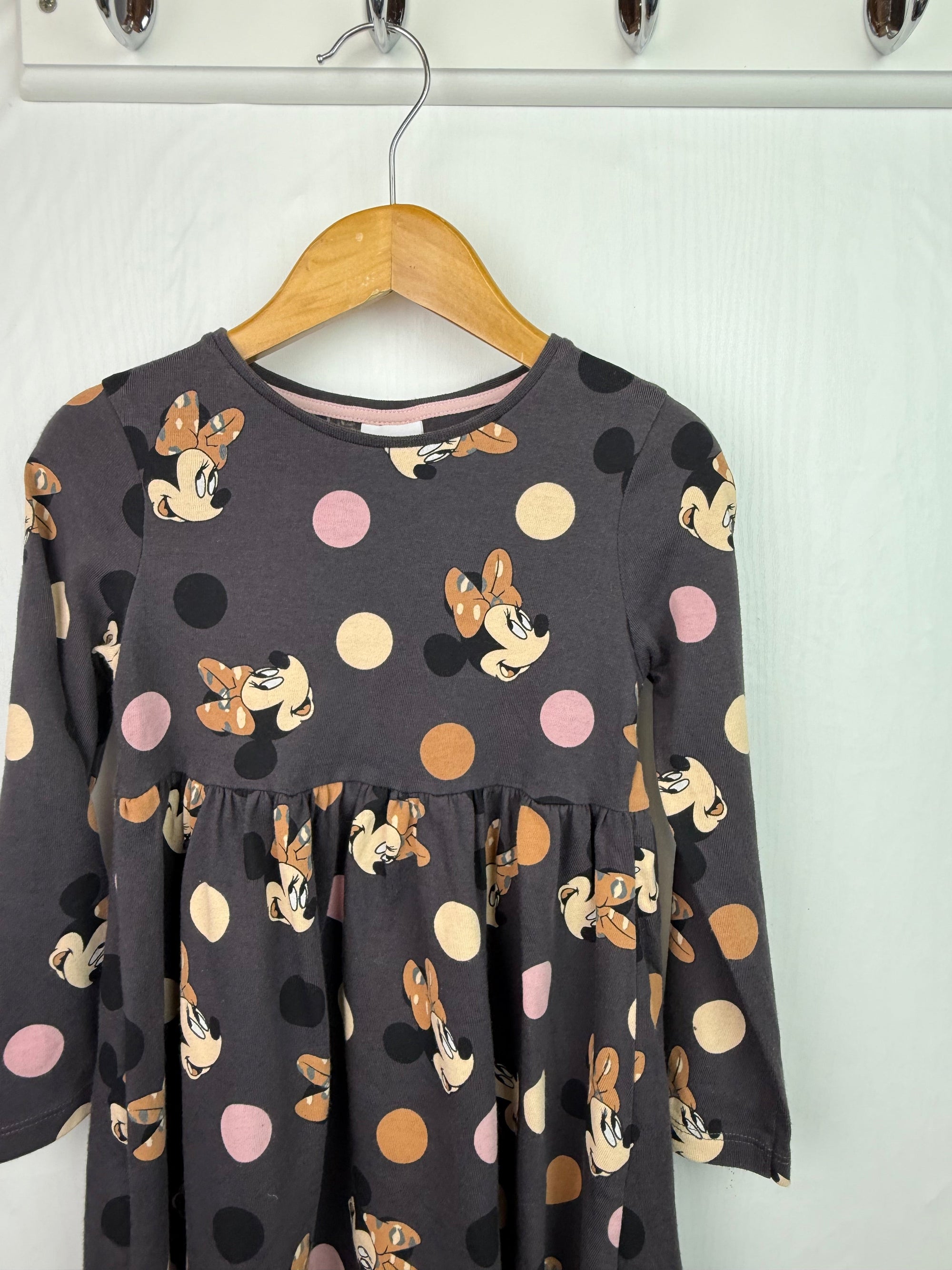 F&F Minnie Mouse Dress - Girls 3 - 4 Years - Little Ones Preloved. Second Hand Children's & Preloved Baby, Kids, Girls & Boys Clothes. UK online