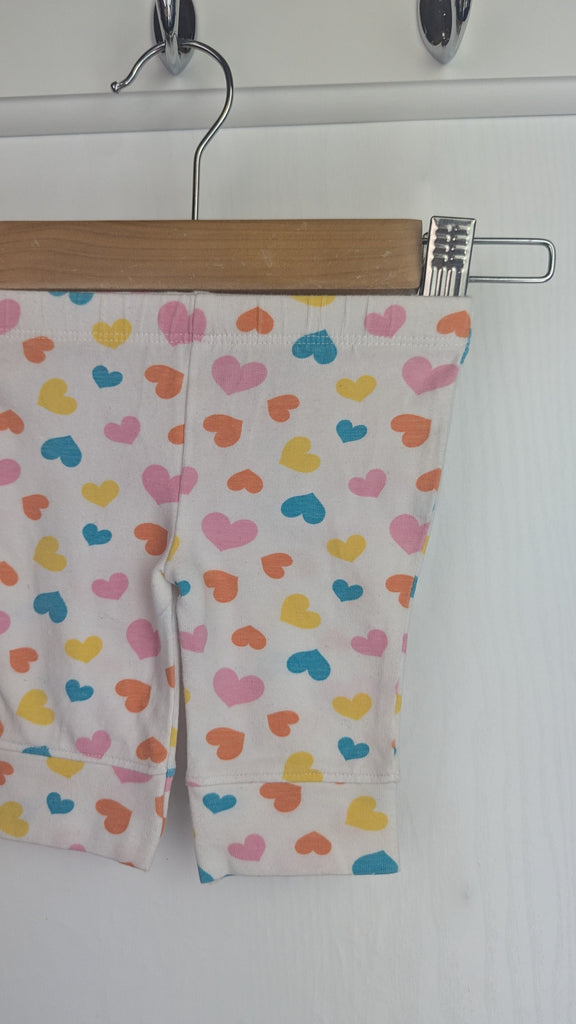 F&F Multicolour Heart Leggings - Girls Newborn F&F Used, Preloved, Preworn & Second Hand Baby, Kids & Children's Clothing UK Online. Cheap affordable. Brands including Next, Joules, Nutmeg Morrisons, TU, F&F, H&M.