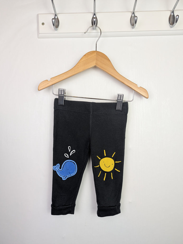 F&F Navy Leggings - Boys 3-6 Months Little Ones Preloved Used, Preloved, Preworn Baby, Girls & Boys Clothes. Kids & Children's second hand Clothing UK Online. Cheap affordable. Brands including Next, Joules, Nutmeg Morrisons, TU, F&F, H&M.