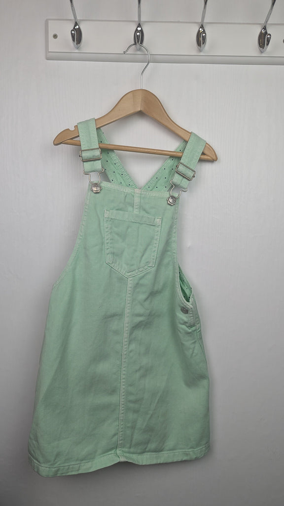 F&F Pastel Green Denim Dress - Girls 6-7 Years F&F Used, Preloved, Preworn & Second Hand Baby, Kids & Children's Clothing UK Online. Cheap affordable. Brands including Next, Joules, Nutmeg Morrisons, TU, F&F, H&M.