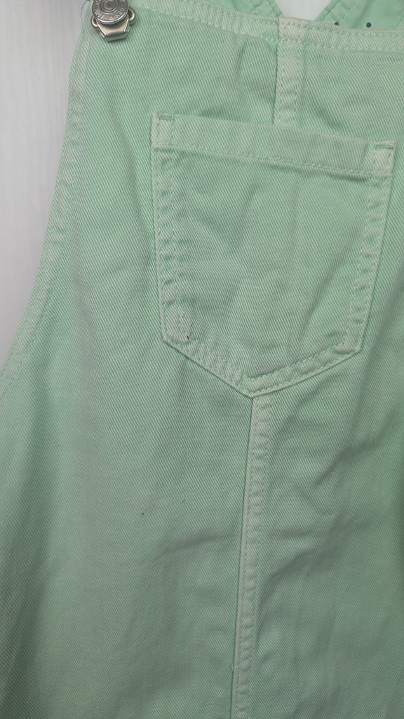 F&F Pastel Green Denim Dress - Girls 6-7 Years F&F Used, Preloved, Preworn & Second Hand Baby, Kids & Children's Clothing UK Online. Cheap affordable. Brands including Next, Joules, Nutmeg Morrisons, TU, F&F, H&M.