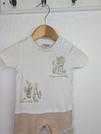 F&F Peter Rabbit Romper - Boys 0 - 3 Months - Little Ones Preloved. Second Hand Children's & Preloved Baby, Kids, Girls & Boys Clothes. UK online
