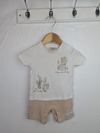 F&F Peter Rabbit Romper - Boys 0 - 3 Months - Little Ones Preloved. Second Hand Children's & Preloved Baby, Kids, Girls & Boys Clothes. UK online