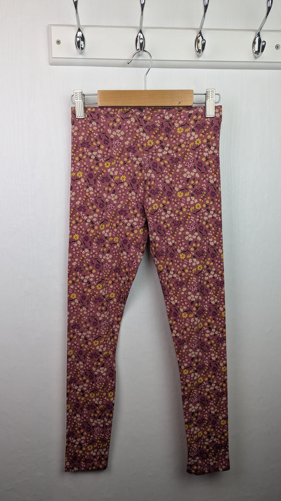 F&F Pink Floral Leggings - Girls 9-10 Years Little Ones Preloved Used, Preloved, Preworn & Second Hand Baby, Kids & Children's Clothing UK Online. Cheap affordable. Brands including Next, Joules, Nutmeg Morrisons, TU, F&F, H&M.