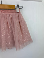 F&F Pink Mesh Sequin Skirt - Girls 3 - 4 Years - Little Ones Preloved. Second Hand Children's & Preloved Baby, Kids, Girls & Boys Clothes. UK online