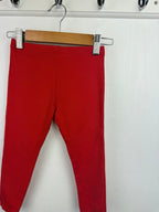 F&F Red Leggings - Girls 18 - 24 Months - Little Ones Preloved. Second Hand Children's & Preloved Baby, Kids, Girls & Boys Clothes. UK online