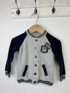 F&F Route 66 Knit Cardigan - Boys 9 - 12 Months - Little Ones Preloved. Second Hand Children's & Preloved Baby, Kids, Girls & Boys Clothes. UK online