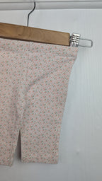F&F White & Apricot Leggings - Girls 0 - 3 Months - Little Ones Preloved. Second Hand Children's & Preloved Baby, Kids, Girls & Boys Clothes. UK online
