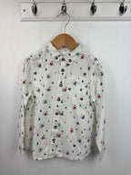 F&F White Christmas Shirt - Boys 5 - 6 Years - Little Ones Preloved. Second Hand Children's & Preloved Baby, Kids, Girls & Boys Clothes. UK online