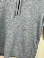 Fred & Flo Blue Knit Half Zip Top - Boys 6 - 9 Months - Little Ones Preloved. Second Hand Children's & Preloved Baby, Kids, Girls & Boys Clothes. UK online
